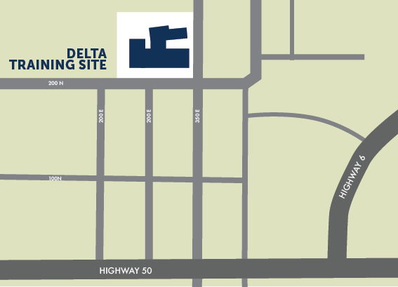 Delta Campus Map