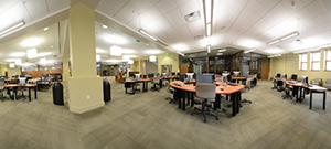 Huntsman Library basement panoramic